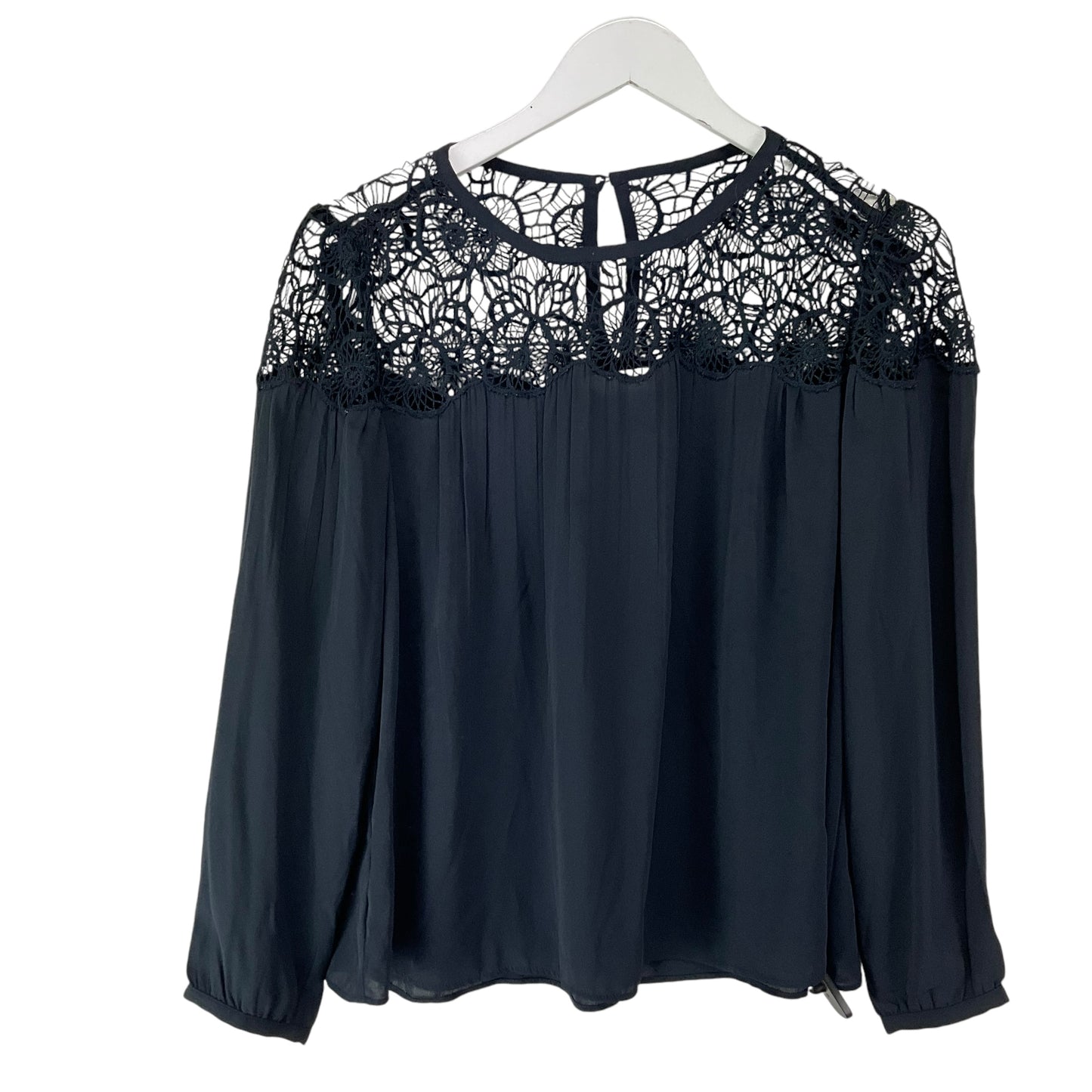 Top Long Sleeve By Loft In Blue, Size: M