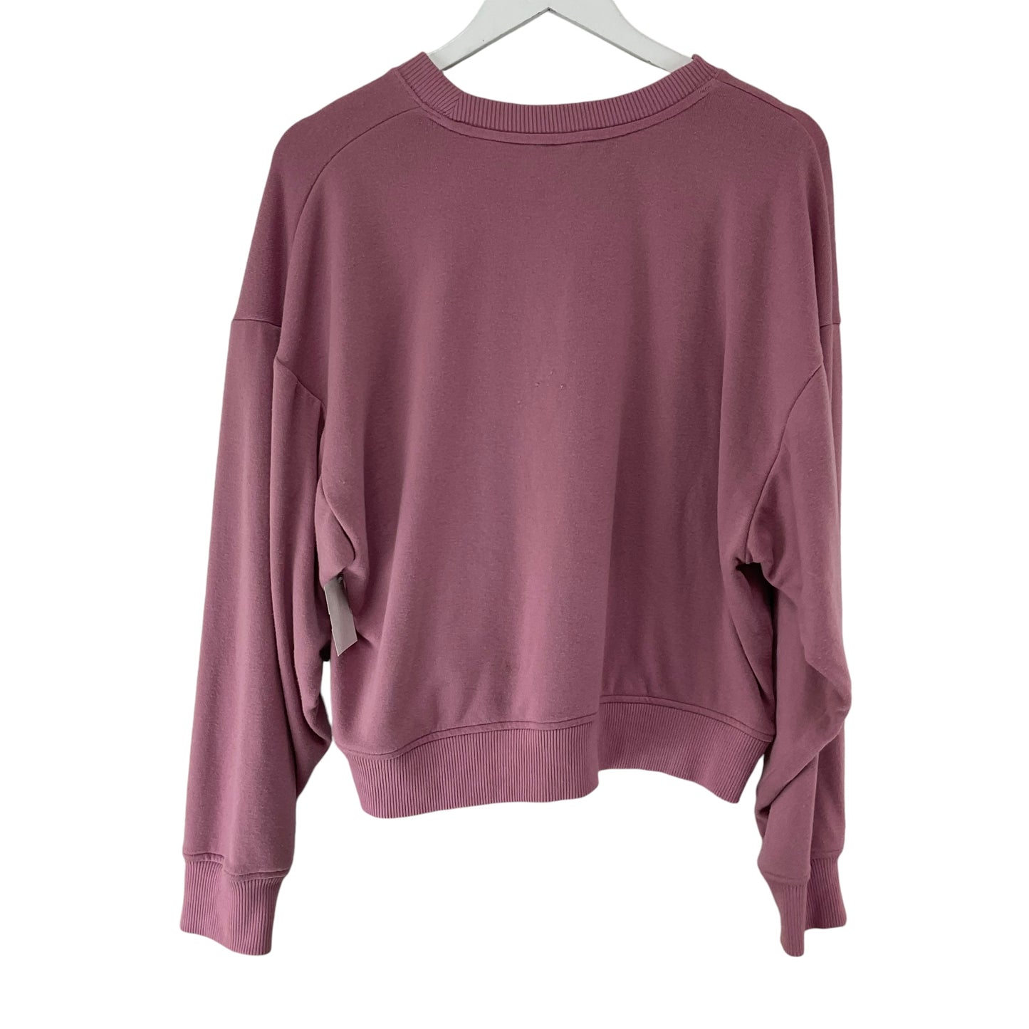 Sweatshirt Crewneck By Victorias Secret In Pink, Size: L