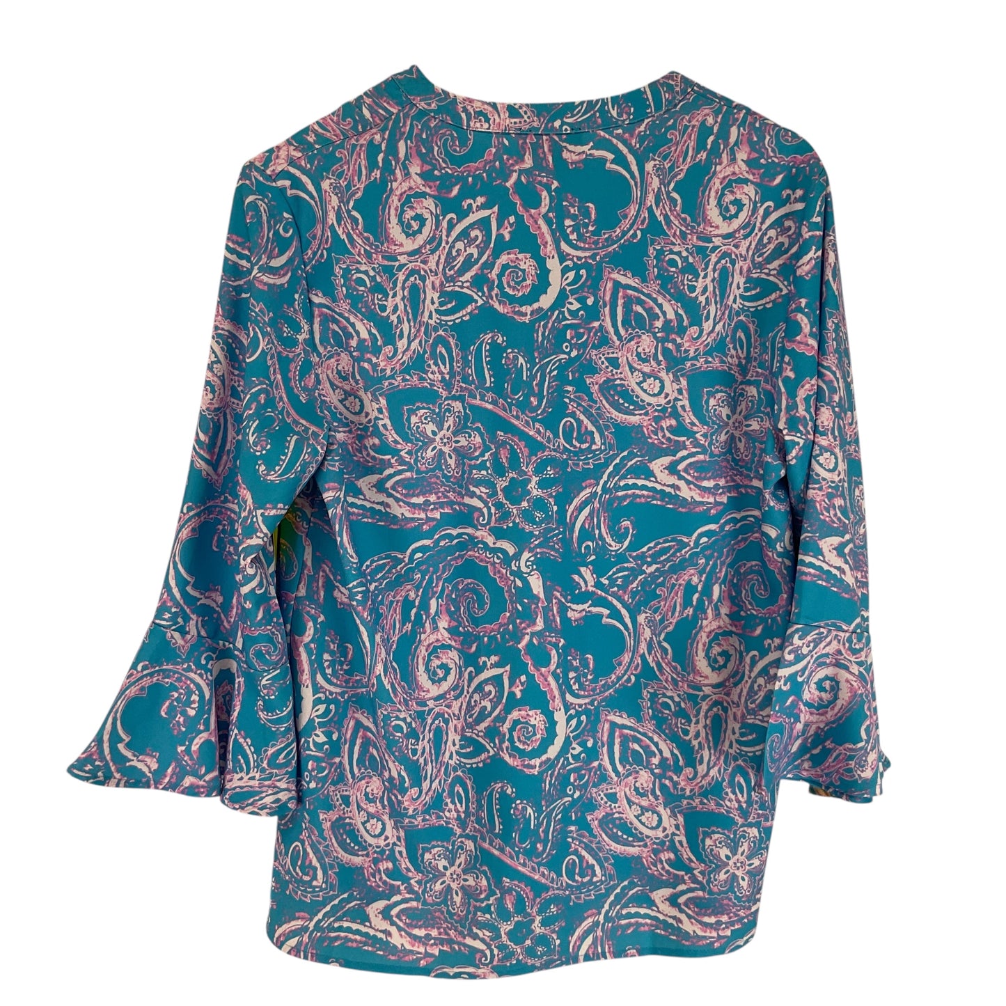 Top Long Sleeve By Clothes Mentor In Blue, Size: M