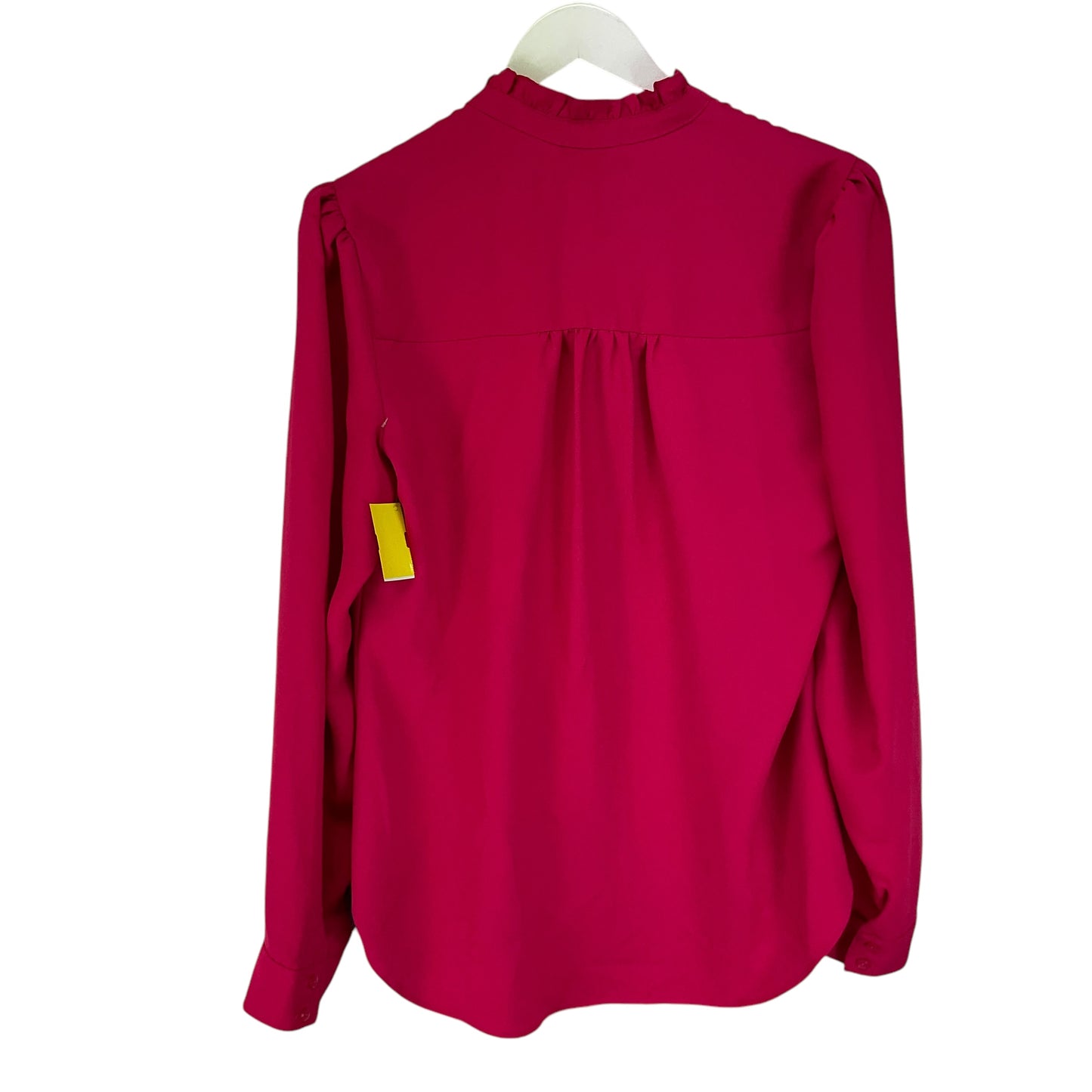 Top Long Sleeve By Express In Pink, Size: M