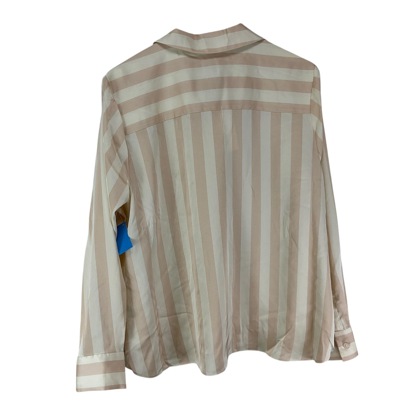 Top Long Sleeve By A New Day In Cream, Size: Xxl