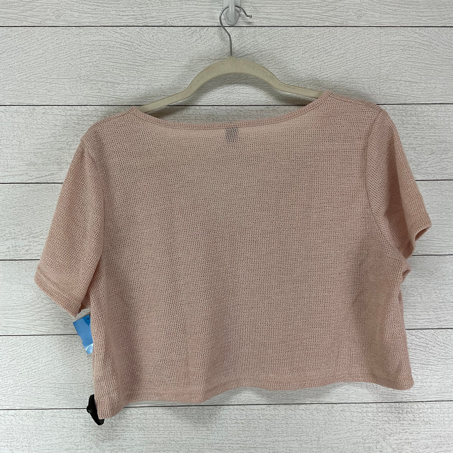 Top Short Sleeve By Shein In Pink, Size: 3x