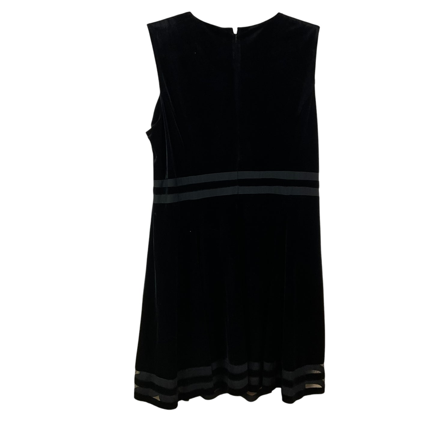 Dress Casual Midi By Calvin Klein In Black, Size: Xxl