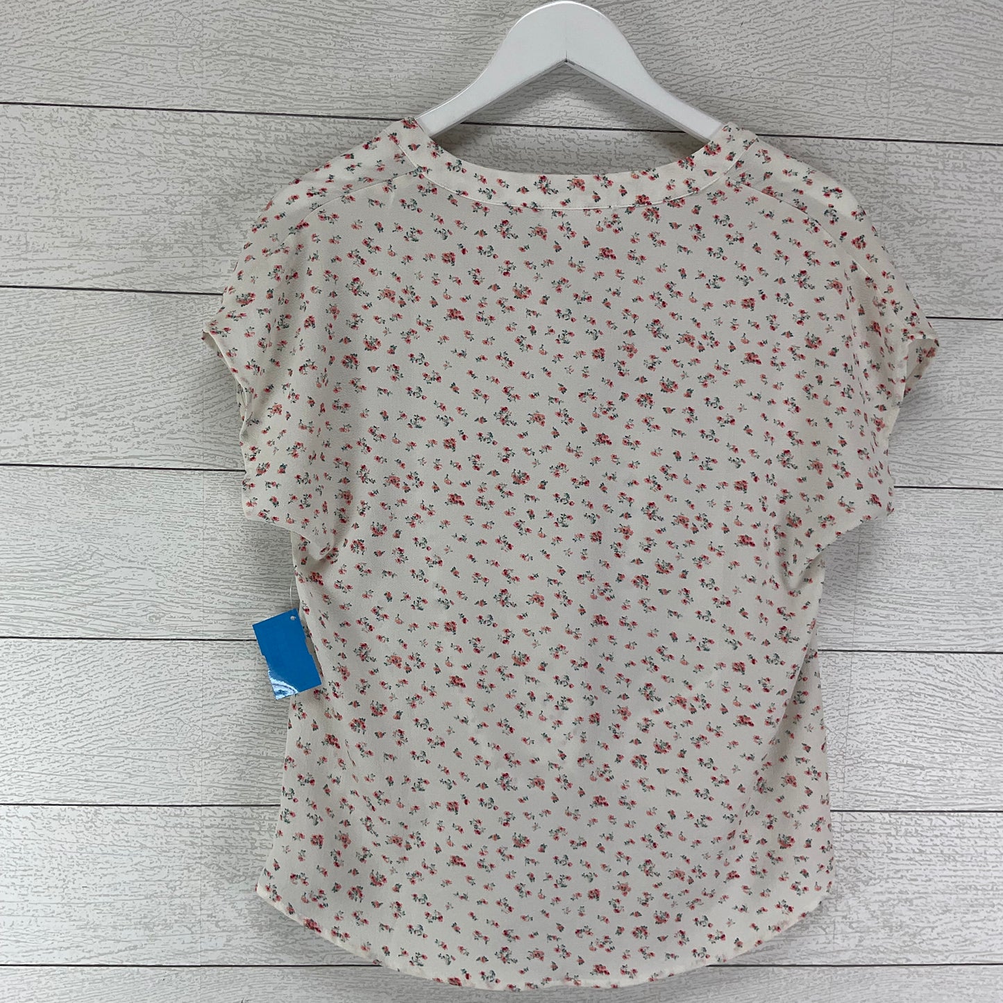 Top Short Sleeve By Pink Rose In Floral Print, Size: S