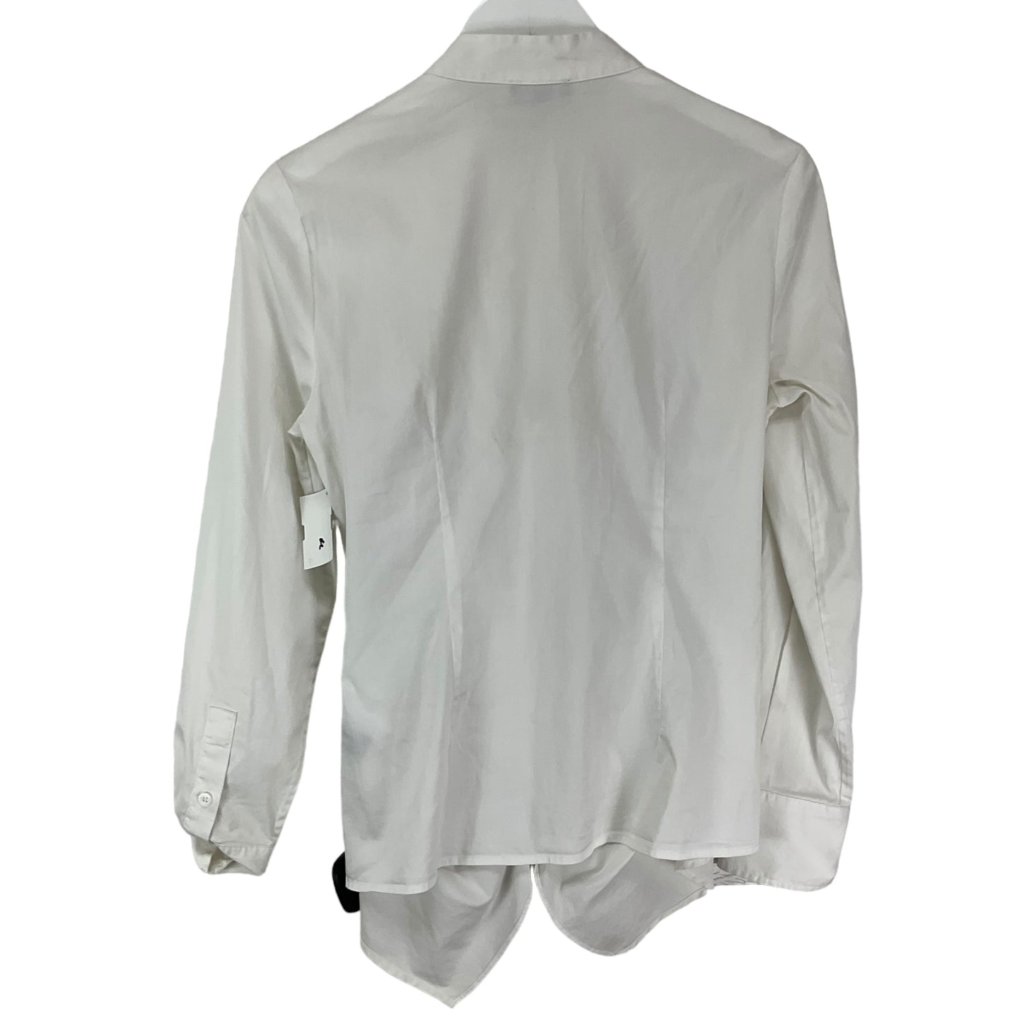 White Top Long Sleeve Neiman Marcus, Size M