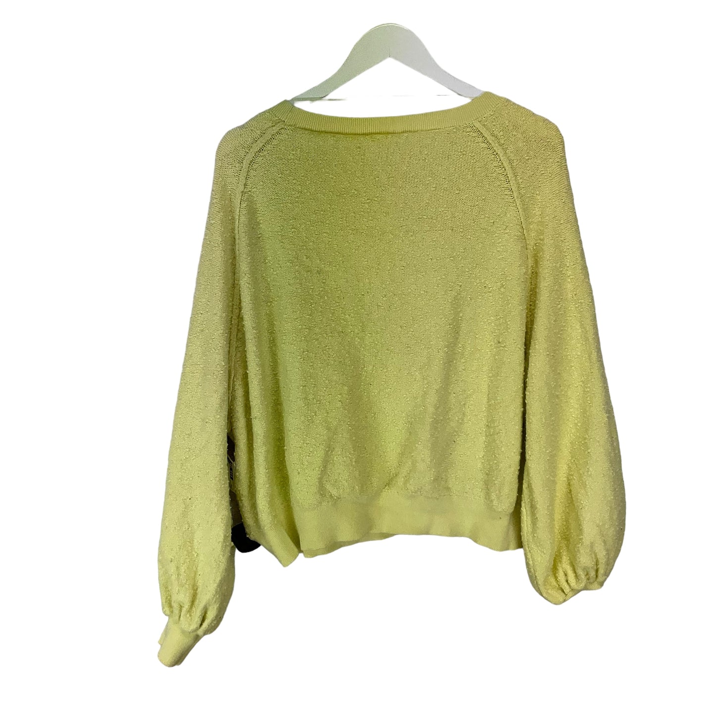 Yellow Sweater Free People, Size M