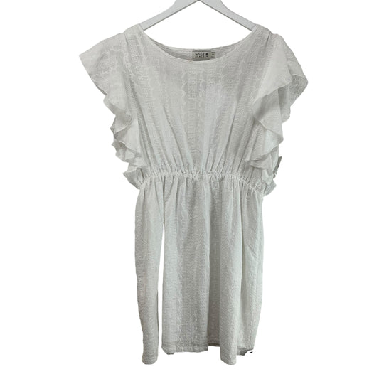 Dress Casual Short By Molly Bracken In White, Size: M