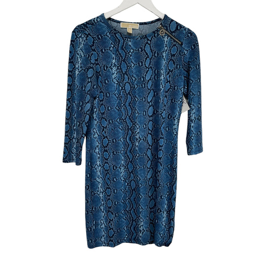 Dress Casual Short By Michael By Michael Kors In Blue, Size: S