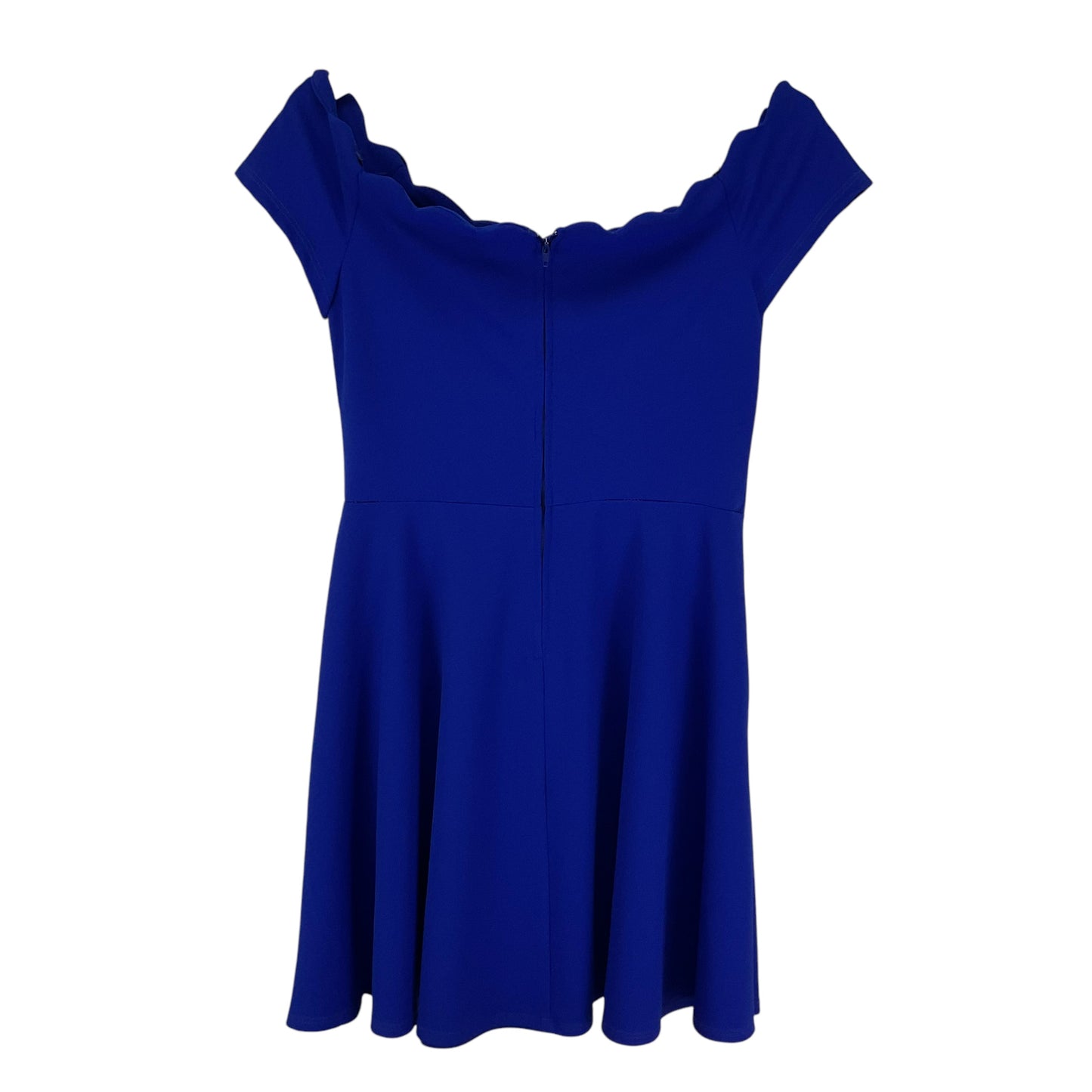 Dress Casual Short By Clothes Mentor In Blue, Size: 12