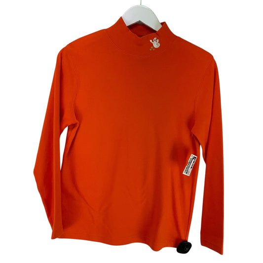 Top Long Sleeve By Clothes Mentor In Orange, Size: S