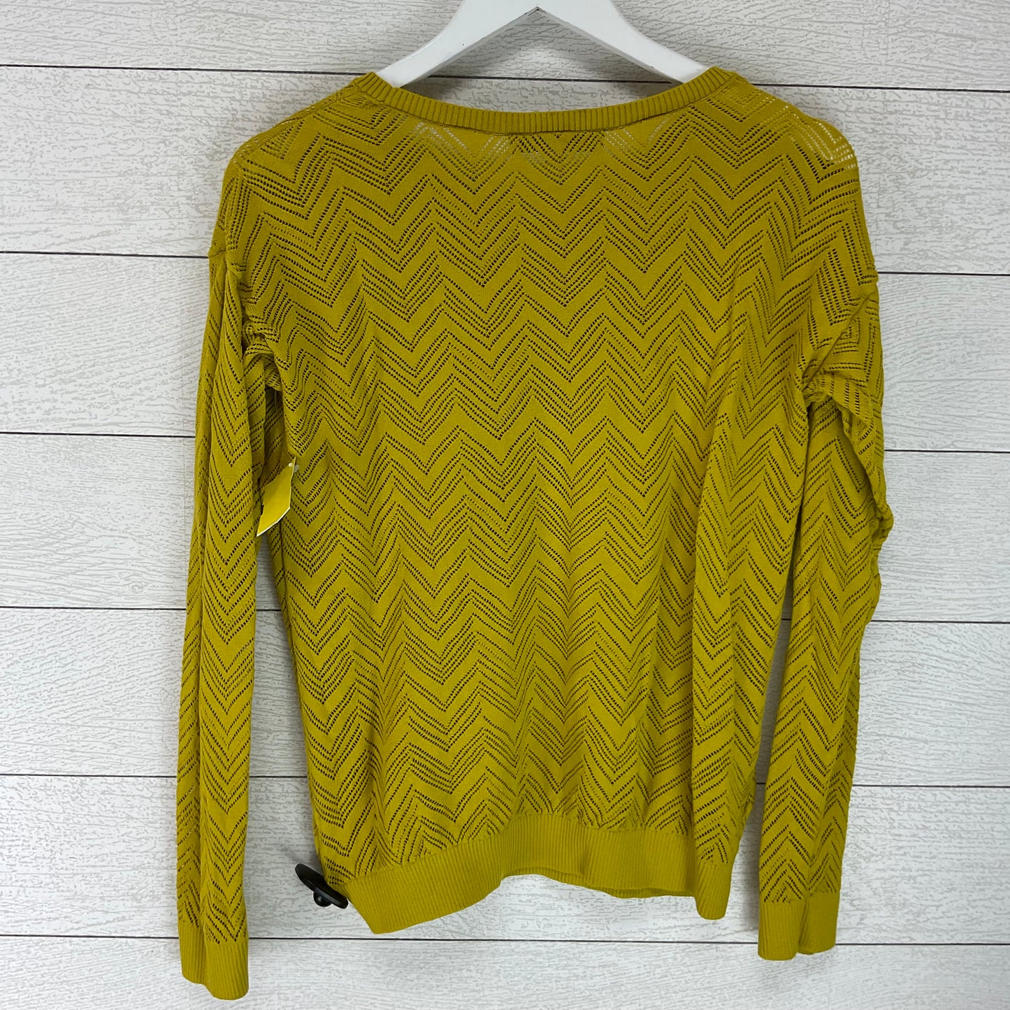 Top Long Sleeve By Loft In Green, Size: M