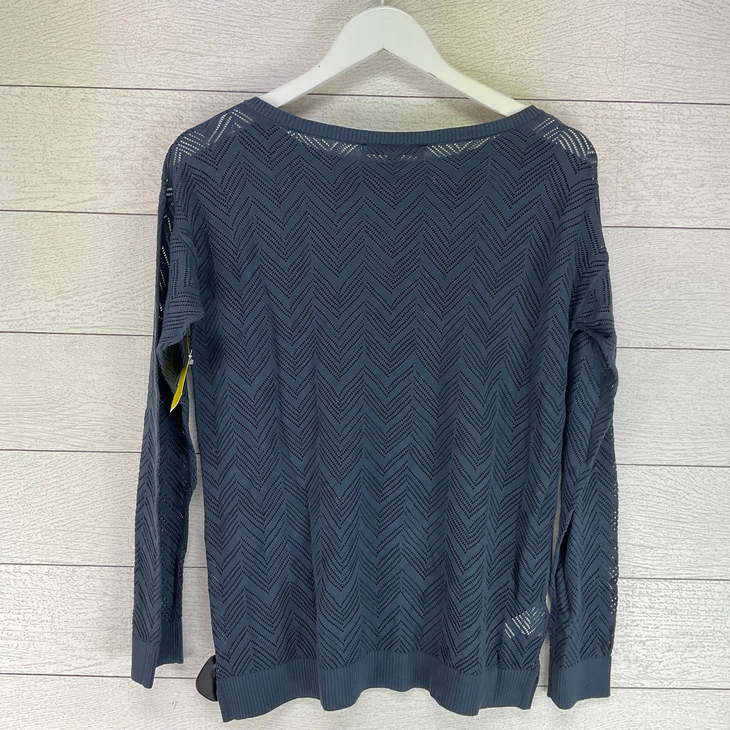 Top Long Sleeve By Loft In Navy, Size: S