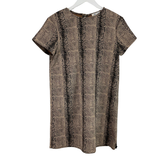 Dress Casual Short By She + Sky In Snakeskin Print, Size: S