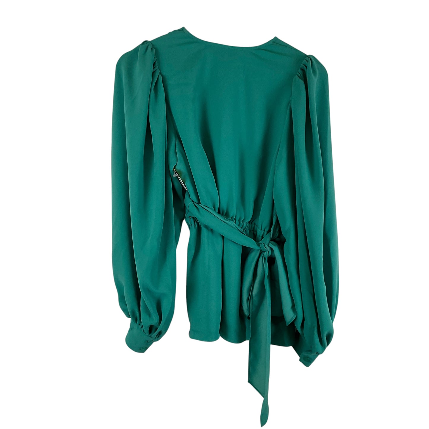 Top Long Sleeve By Trina Turk In Green, Size: S