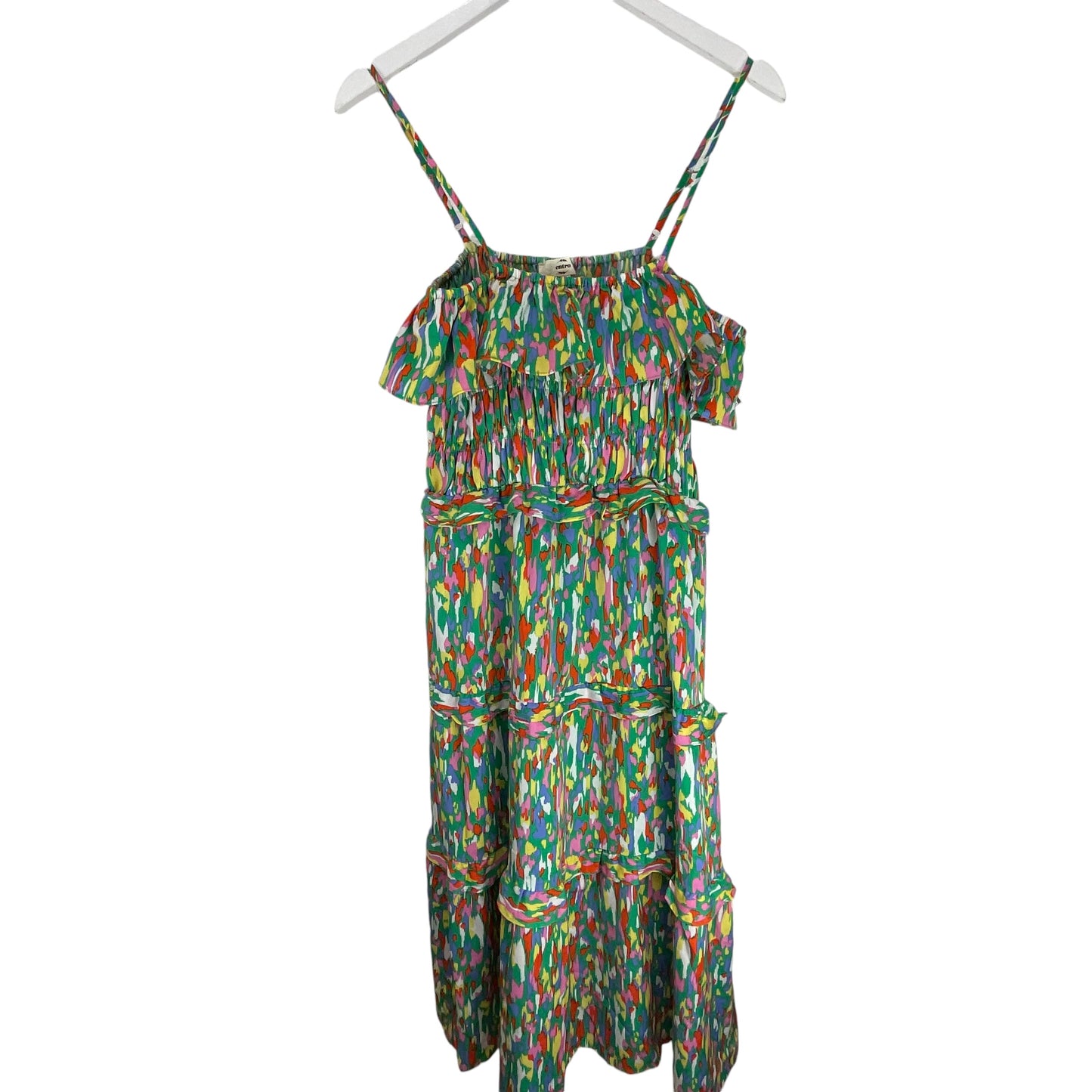 Dress Casual Midi By Entro In Multi-colored, Size: L