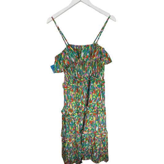 Dress Casual Midi By Entro In Multi-colored, Size: L