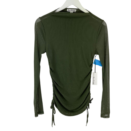 Top Long Sleeve By Clothes Mentor In Green, Size: S