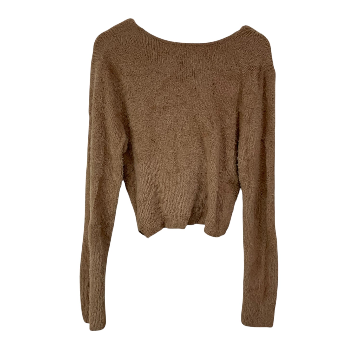 Top Long Sleeve By Aerie In Brown, Size: Xl