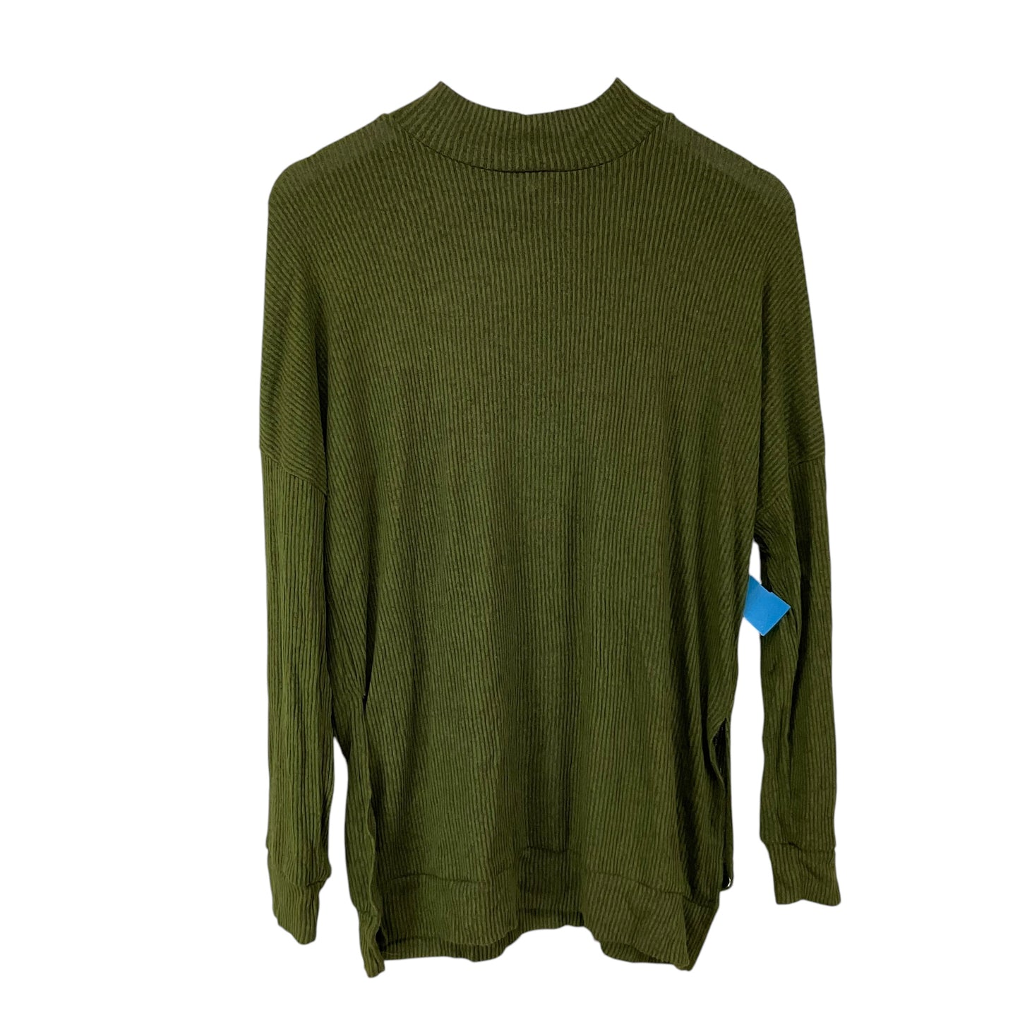 Top Long Sleeve By Caution To The Wind In Green, Size: S