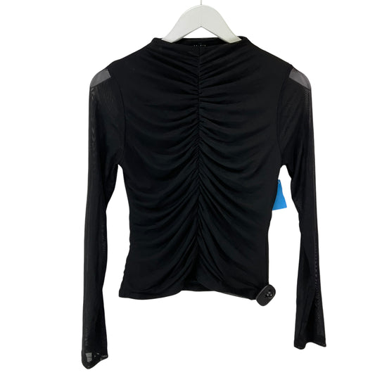 Top Long Sleeve By Clothes Mentor In Black, Size: S