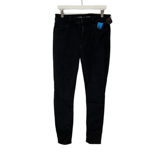 Jeans Skinny By Old Navy In Black Denim, Size: 12