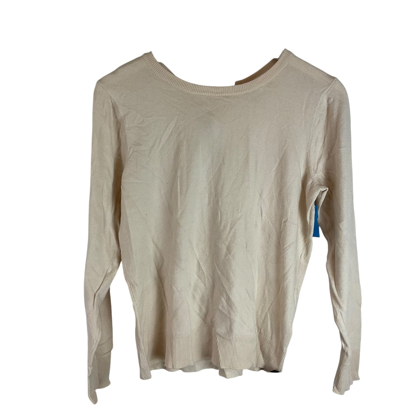 Top Long Sleeve By Cupio In Cream, Size: L