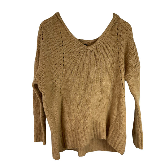 Sweater By American Eagle In Tan, Size: M