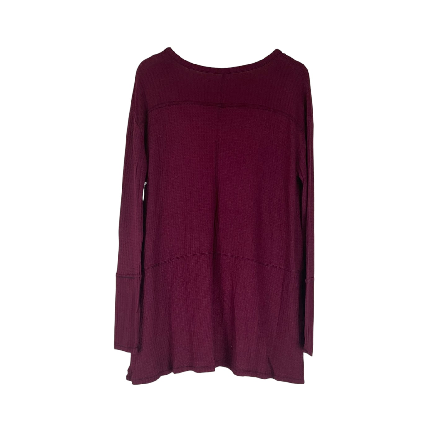 Top Long Sleeve By Free People In Red, Size: M