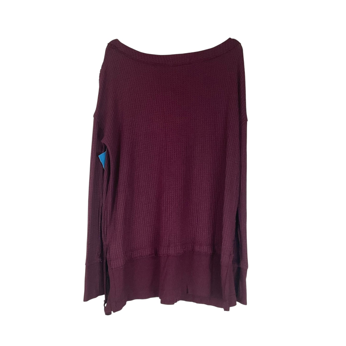 Top Long Sleeve By We The Free In Purple, Size: M