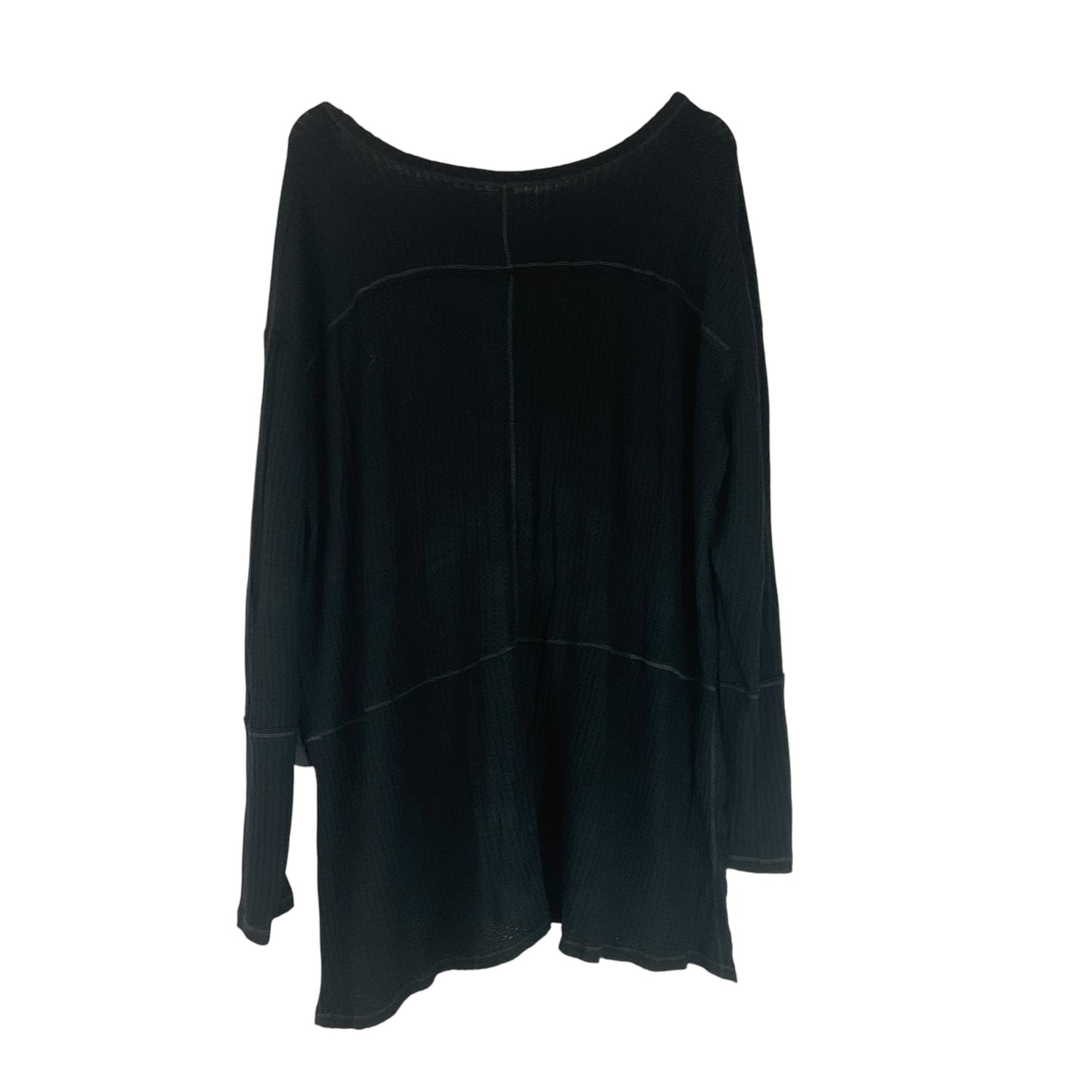 Top Long Sleeve By Free Press In Black, Size: L