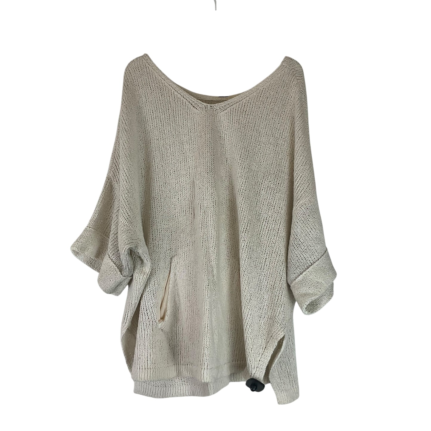 Sweater By Free People In Cream, Size: L