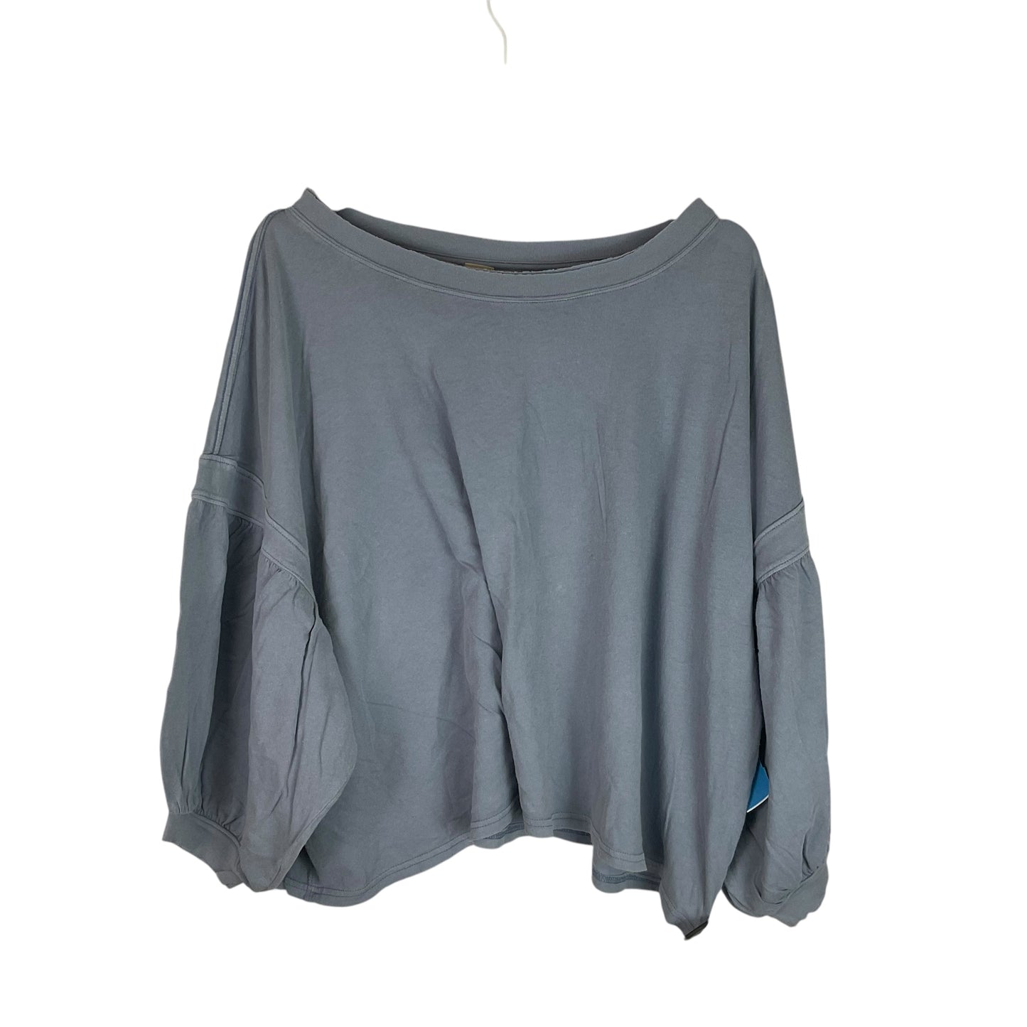 Top Long Sleeve By We The Free In Blue, Size: L