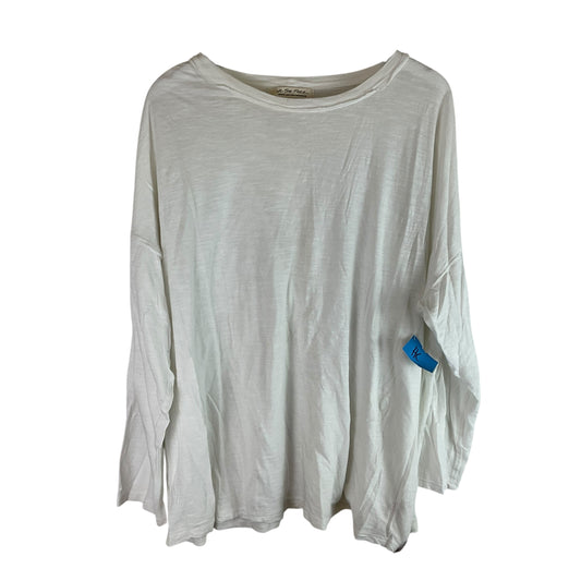 Top Long Sleeve By We The Free In White, Size: M