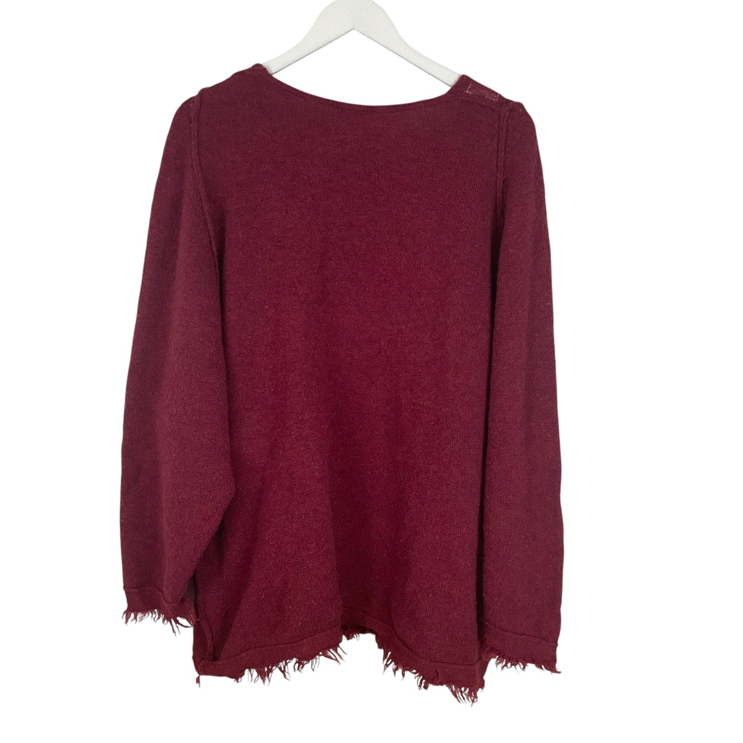 Sweater By Free People In Red, Size: L