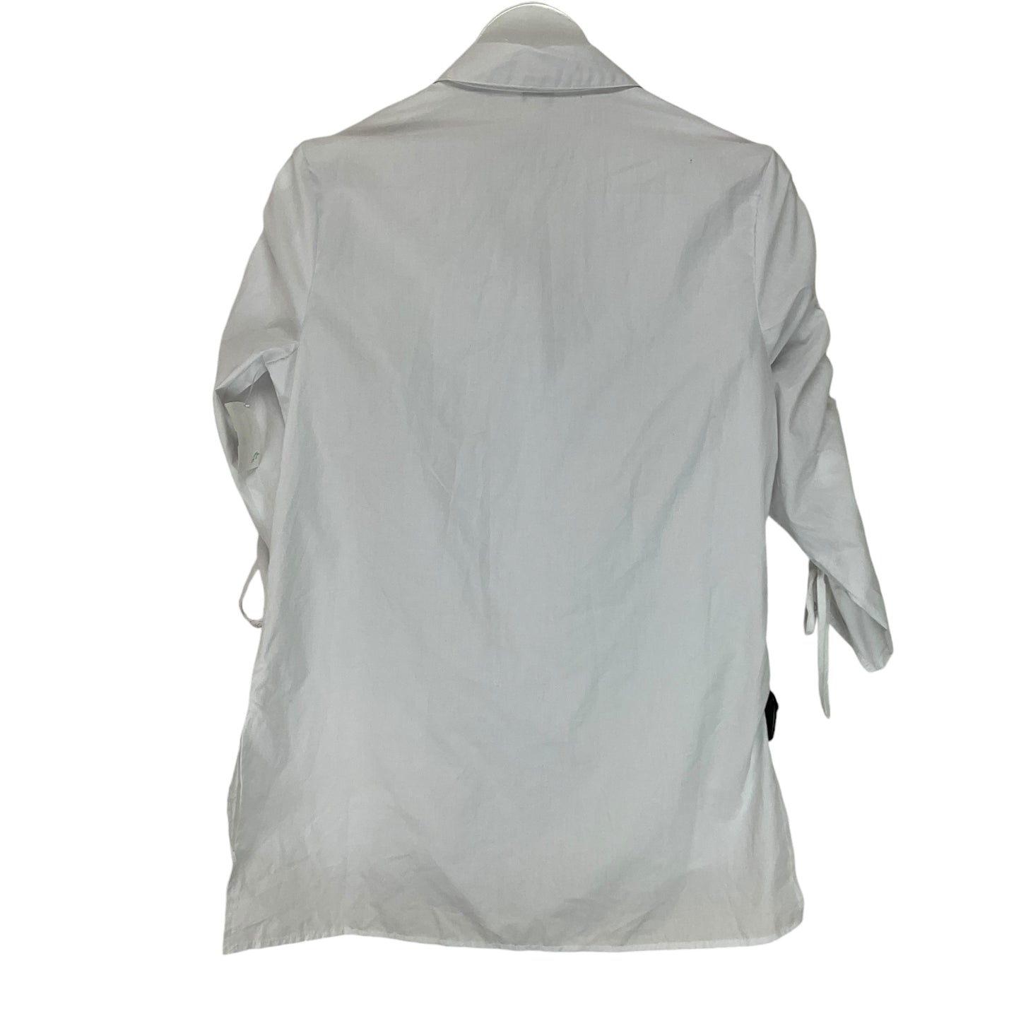 Top Long Sleeve By Cato In White, Size: S