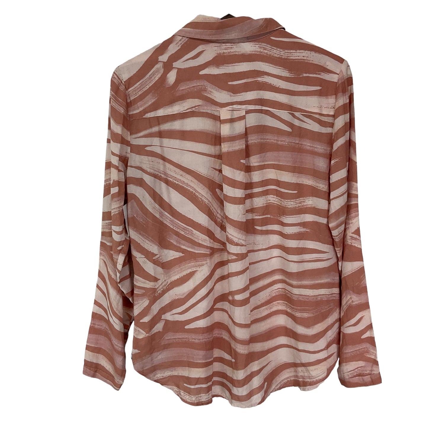 Top Long Sleeve By Cloth & Stone In Pink, Size: S