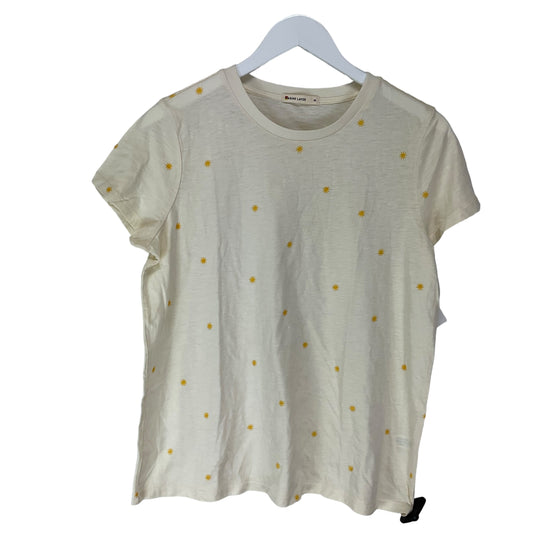 Yellow Top Short Sleeve Marine Layer, Size M