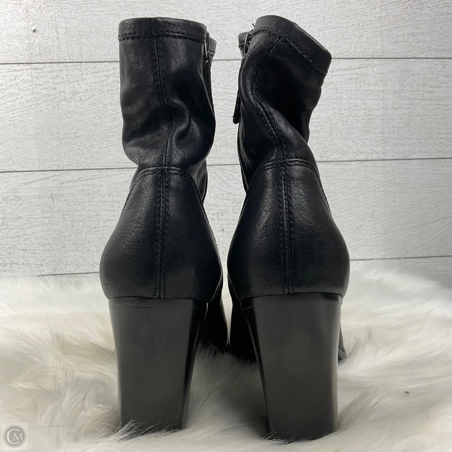 Boots Designer By Frye In Black, Size: 10