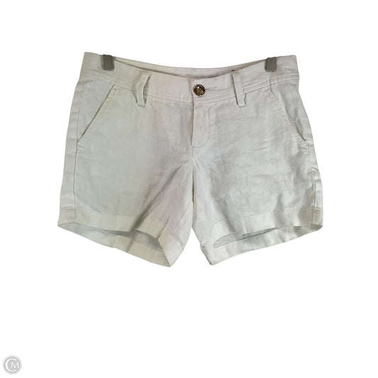 Shorts Designer By Lilly Pulitzer In White, Size: 0p