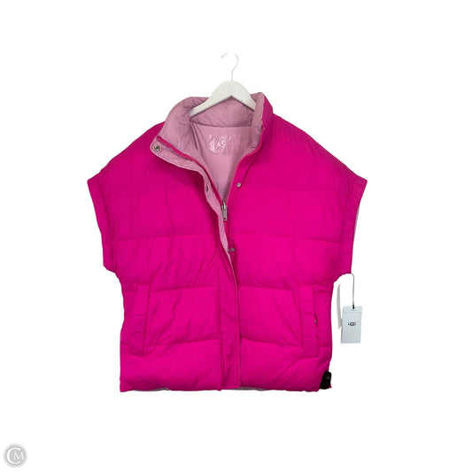Vest Designer By Ugg In Pink, Size: S