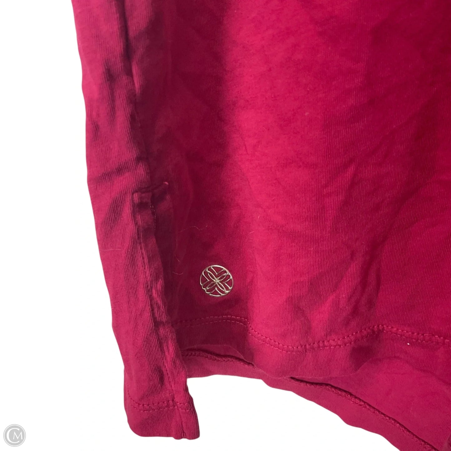 Top Short Sleeve Designer By Lilly Pulitzer In Red, Size: Xs