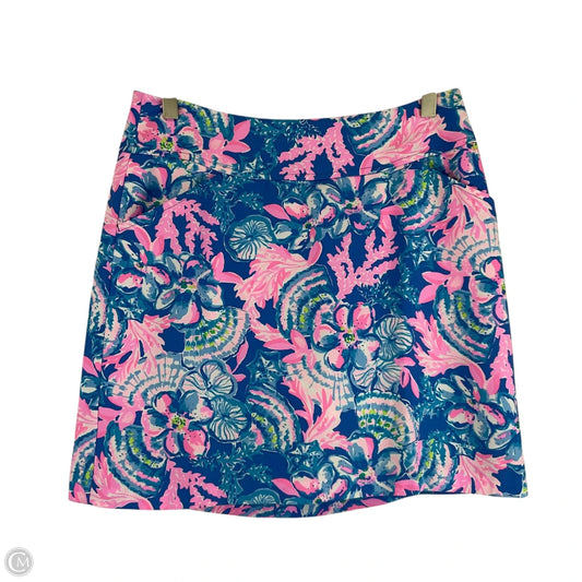 Skort Designer By Lilly Pulitzer In Blue, Size: 4