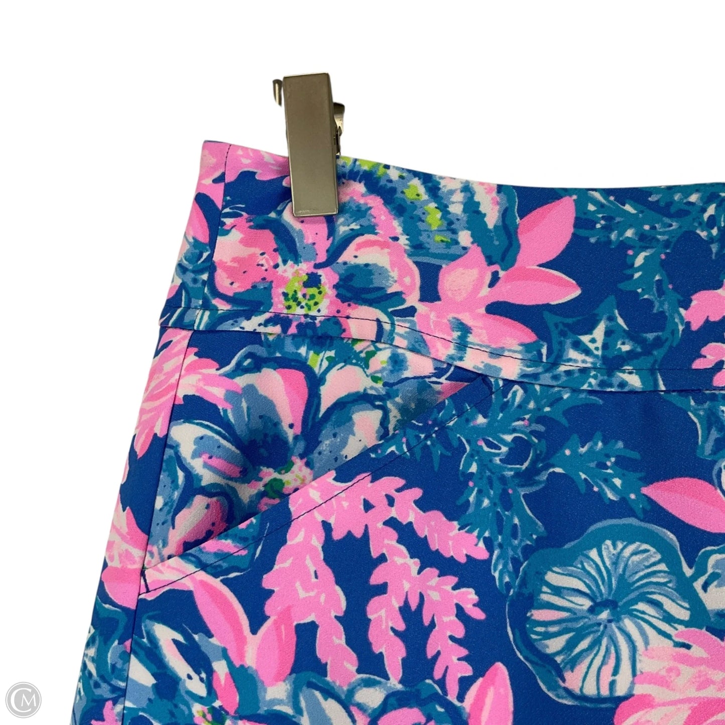 Skort Designer By Lilly Pulitzer In Blue, Size: 4