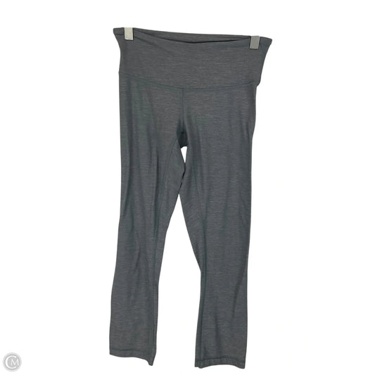 Athletic Leggings Capris By Lululemon In Grey, Size: 2