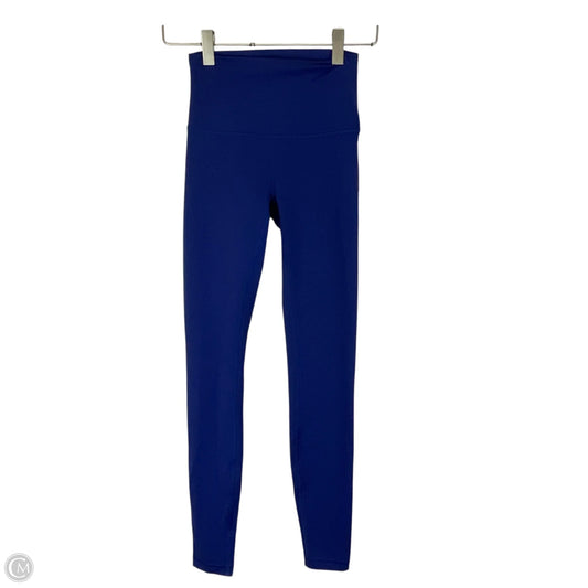 Athletic Leggings By Lululemon In Blue, Size: 2