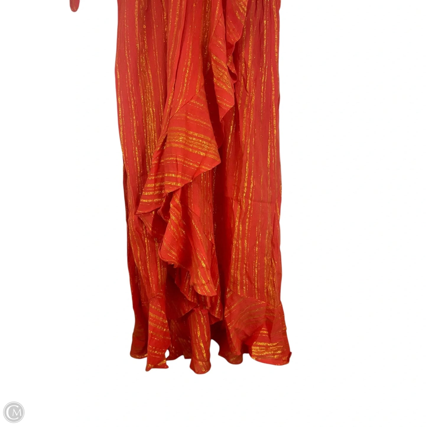 Dress Casual Maxi By Michael By Michael Kors In Orange, Size: S