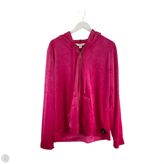 Jacket Designer By Lilly Pulitzer In Pink, Size: Xl