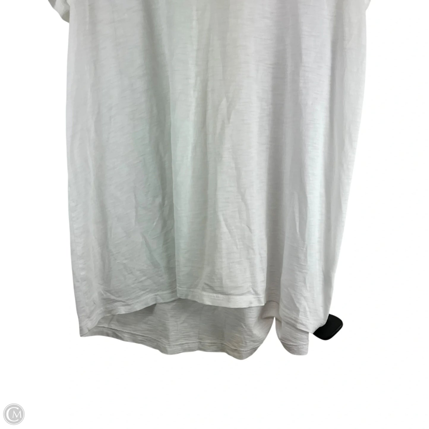 Top Short Sleeve Designer By Lilly Pulitzer In White, Size: L