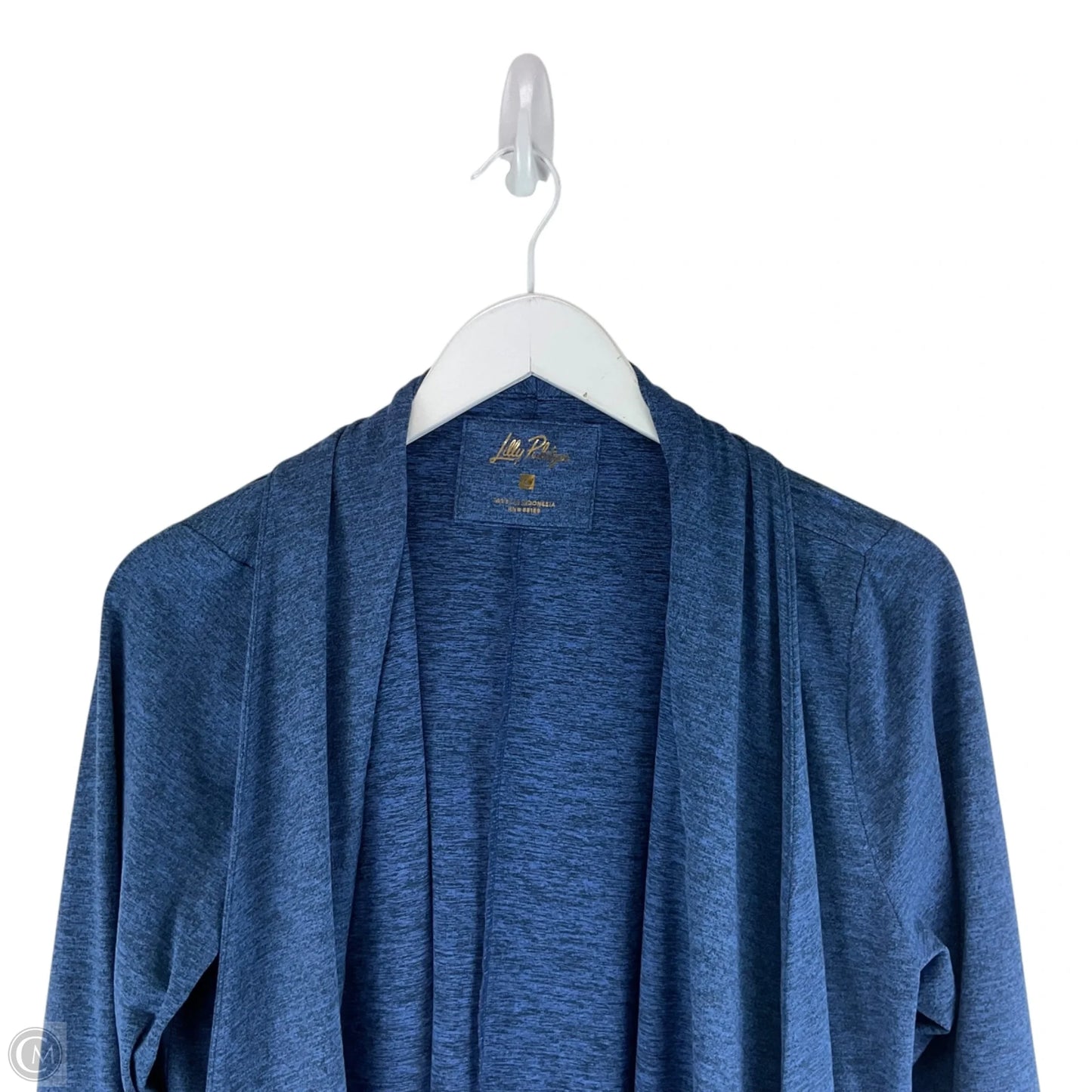 Cardigan Designer By Lilly Pulitzer In Blue, Size: L