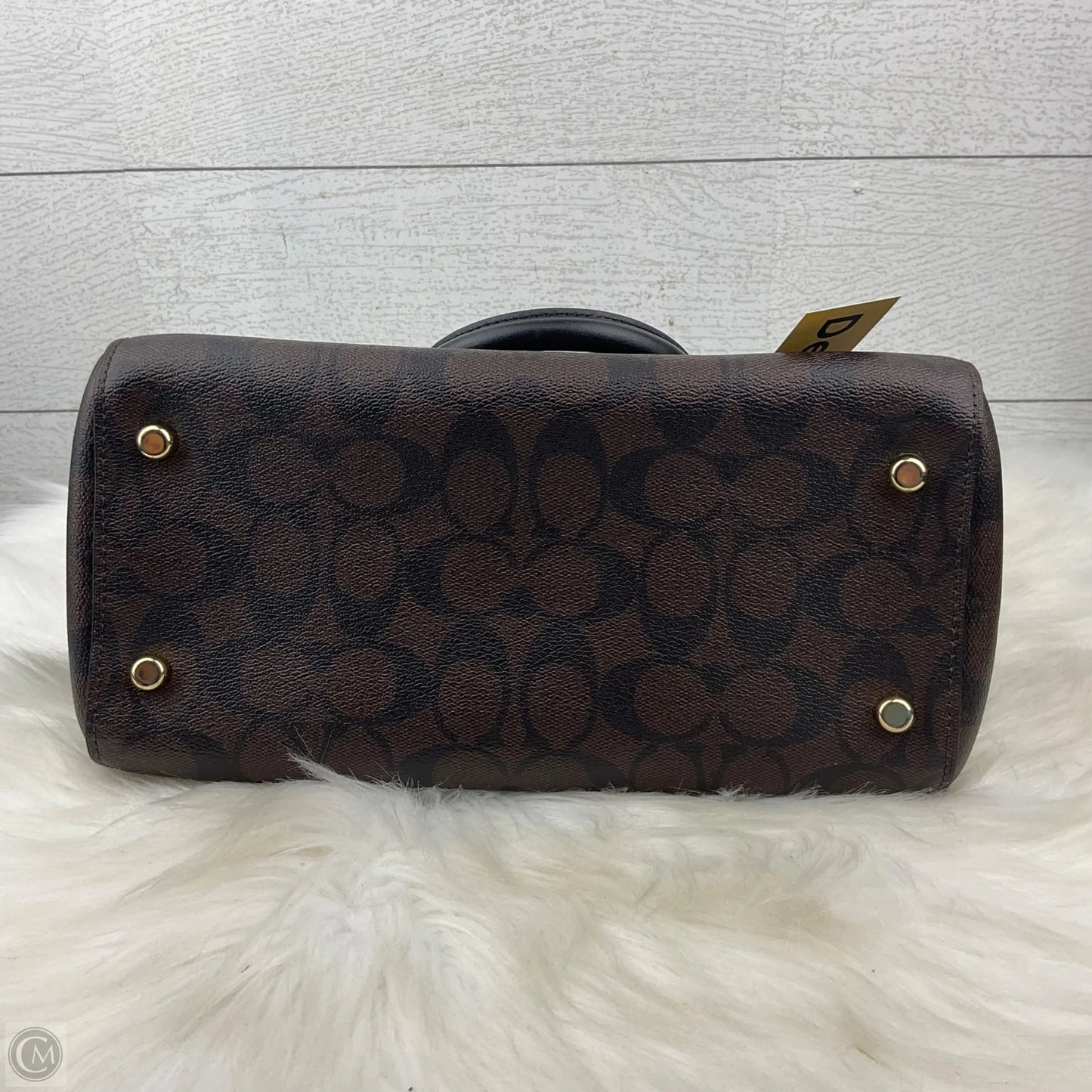 Handbag Designer By Coach, Size: Small